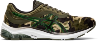 asics camouflage shoes