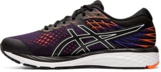 Men's GEL-CUMULUS 21 | Black/ Flash | Running Shoes | ASICS