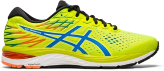 asics yellow running shoes