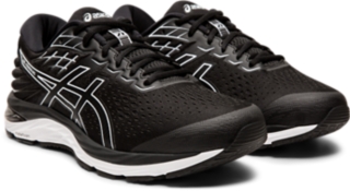 Acostumbrarse a Gran roble vestir Men's GEL-CUMULUS 21 (2E) | Black/ White | Running Shoes | ASICS