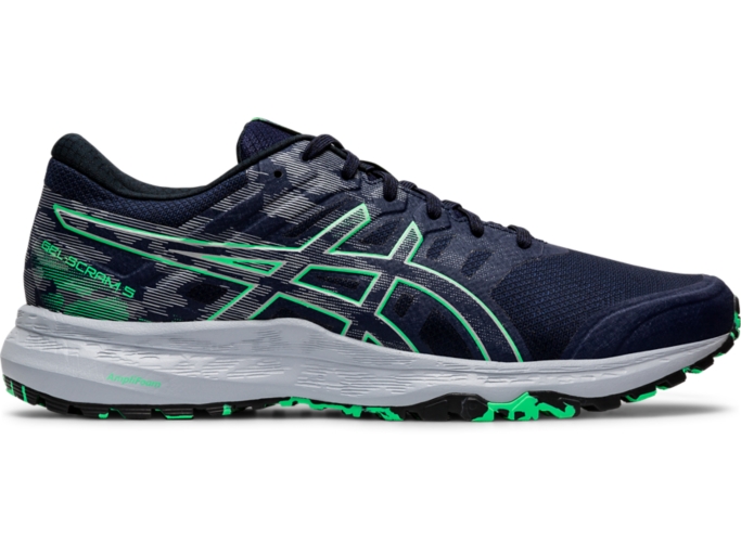 Men's GEL-SCRAM 5 | Peacoat/New Leaf | Trail Running Shoes | ASICS