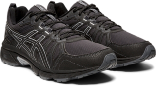 Decir la verdad colonia Cerebro Men's GEL-VENTURE 7 | Black/Sheet Rock | Trail Running Shoes | ASICS