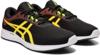 asics yellow black