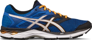 asics orange blue