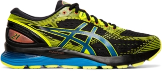 Unisex GEL-NIMBUS 21 SP | BLACK/SAFETY YELLOW | Running | ASICS Outlet