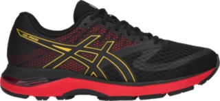 Men's GEL-PULSE 10 | BLACK/RICH GOLD | Running | ASICS Outlet