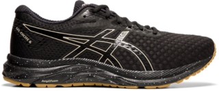 Men s GEL EXCITE 6 Winterized Black Putty Running Shoes ASICS