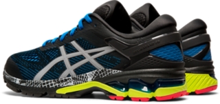 Asics men's gel-kayano 26 running shoes - piedmont clearance grey/black