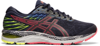 Men's GEL-CUMULUS 21 LITE-SHOW | Midnight/ Silver | Running Shoes | ASICS