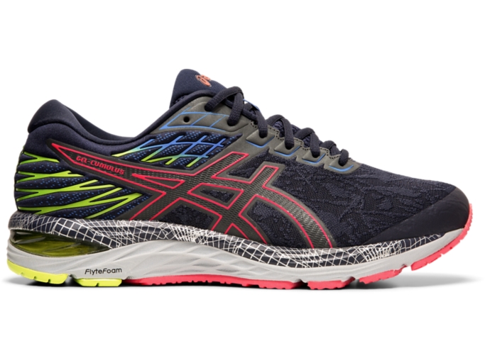 Men's GEL-CUMULUS 21 LITE-SHOW | Midnight/ Silver | Running Shoes | ASICS