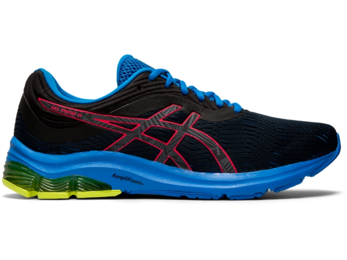 Men's GEL-PULSE 11 LITE-SHOW | Black/Laser Pink | Running Shoes | ASICS