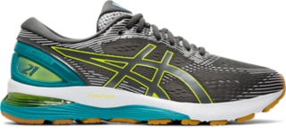 Men's GEL-Nimbus 21 | Dark Grey/Glacier Grey | Running Shoes | ASICS