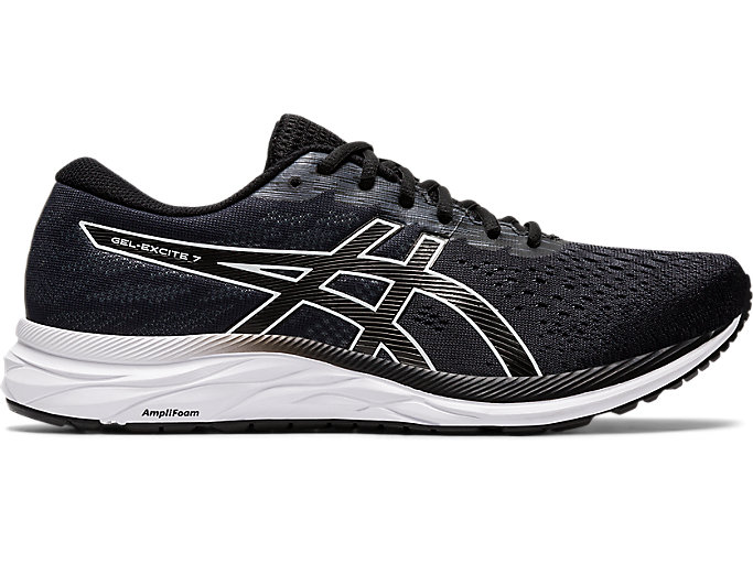 Men's GEL-Excite 7 (4E) | Black/White | Running Shoes | ASICS