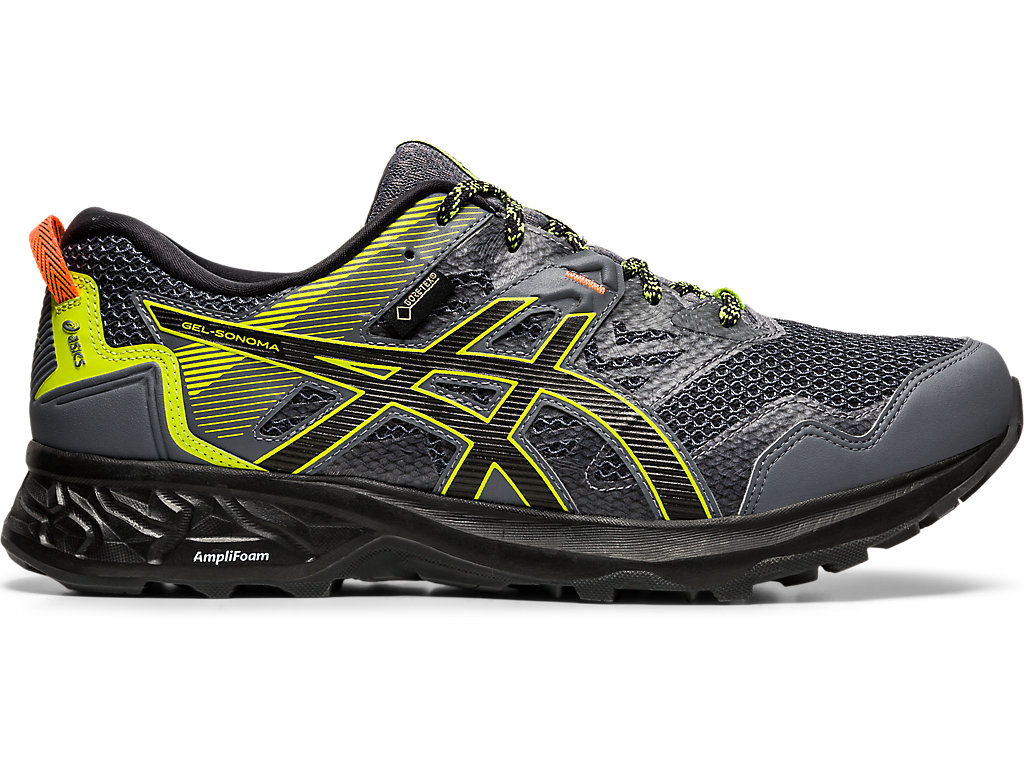Asics Men's GEL-Sonoma 5 G-TX Trail Running Shoe, Size 10 (Metropolis/Black)