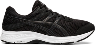 Men S Gel Contend 6 4e Black Carrier Grey Running Shoes Asics