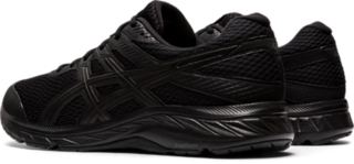 black asics running shoes