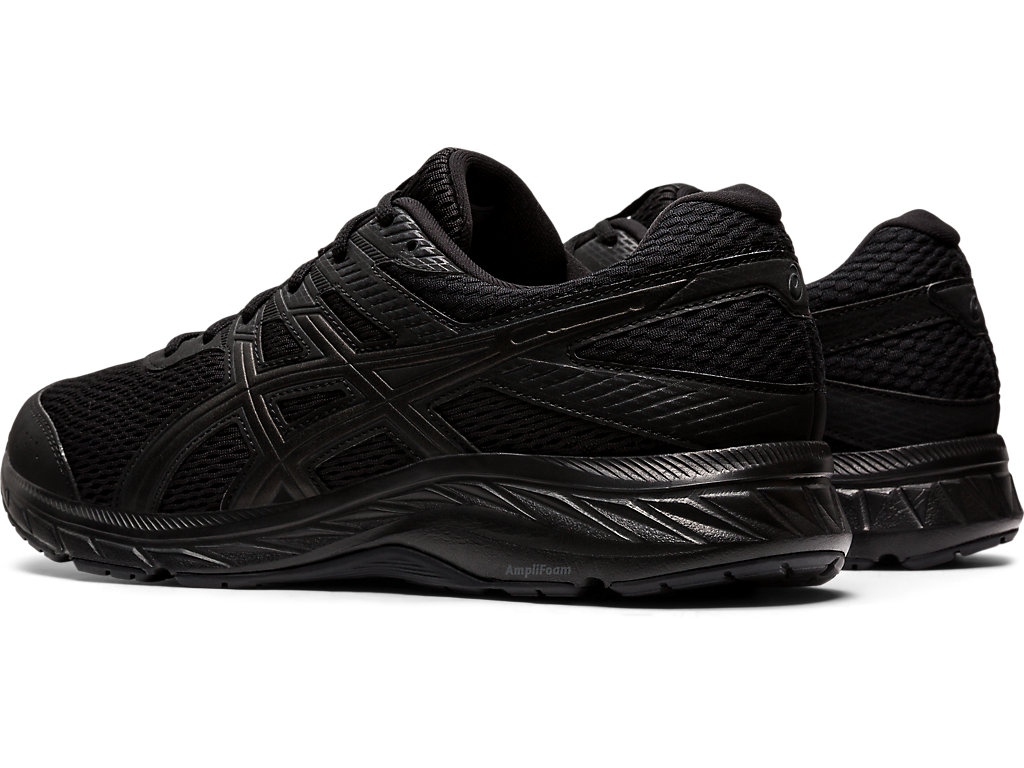 Men's GEL-CONTEND 6 | Black/Black | Running Shoes | ASICS