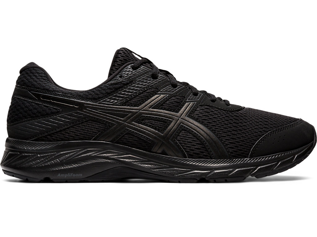 Confirmation philosopher To give permission Men's GEL-CONTEND 6 | Black/Black | Running Shoes | ASICS