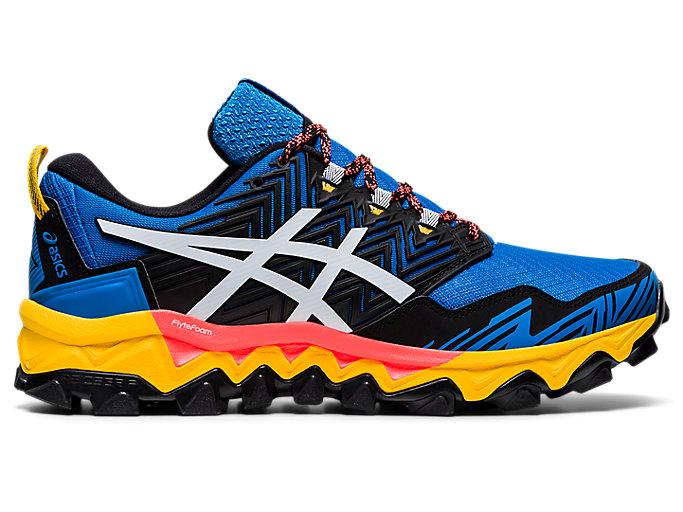 Image 1 of 7 of Men's Directoire Blue/White GEL-FujiTrabuco 8 Men's Trail Running Shoes & Trainers