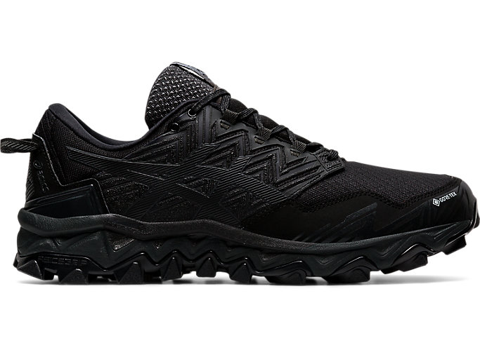 Men's GEL-FujiTrabuco 8 G-TX | Black/Black | Trail Running Shoes 