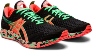 Men'S Gel-Noosa Tri 12 | Black/Flash Coral | Running Shoes | Asics