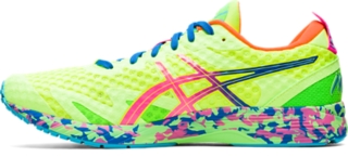 Men's GEL-NOOSA | Safety Yellow/Hot Pink | Running | ASICS Outlet