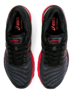 Asics rouge et noir hot sale