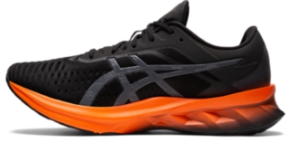 Men's NOVABLAST, Black/Marigold Orange, Running Shoes