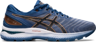 Men's GEL-NIMBUS 22 (2E) | Sheet Rock/Graphite Grey | Running Shoes | ASICS