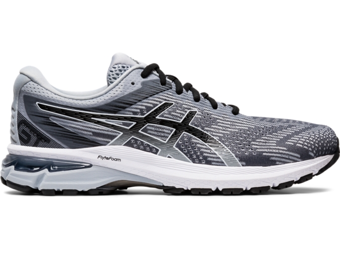 Asics gt-2000 8 men's running shoes black/sheetrock best sale