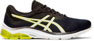 Men's GEL-PULSE 11 (4E) | Black/ Neon Lime | Running Shoes | ASICS