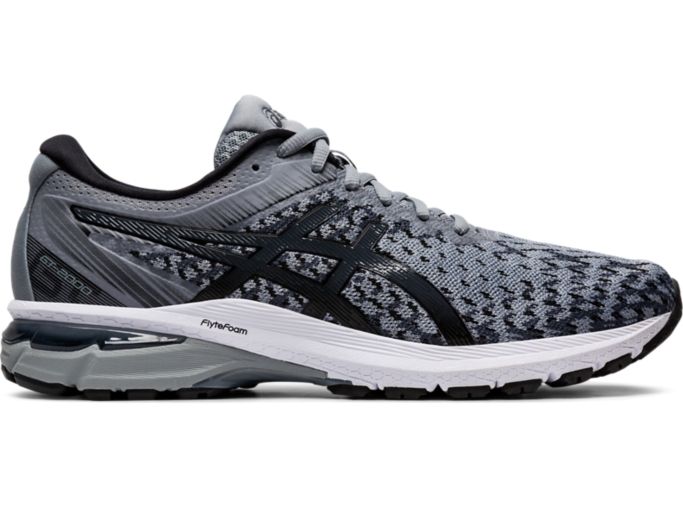 Men's GT-2000 8 Knit | Sheet Rock/Black | Running Shoes | ASICS