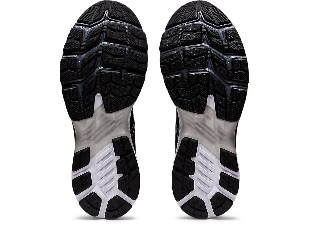 Men's GEL-KAYANO 27 | Black/Pure Silver | Running Shoes | ASICS