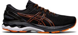 GEL-KAYANO 27 | BLACK/MARIGOLD ORANGE 