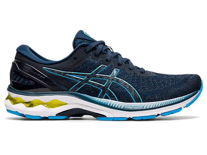 Image 1 of 7 of Men's French Blue/Digital Aqua GEL-KAYANO™ 27 Chaussures Running Pour Hommes