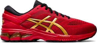 GEL KAYANO 26 Men Classic Red Pure Gold Men s Running Shoes ASICS United States