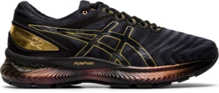 Men's GEL-NIMBUS 22 Platinum | Black 