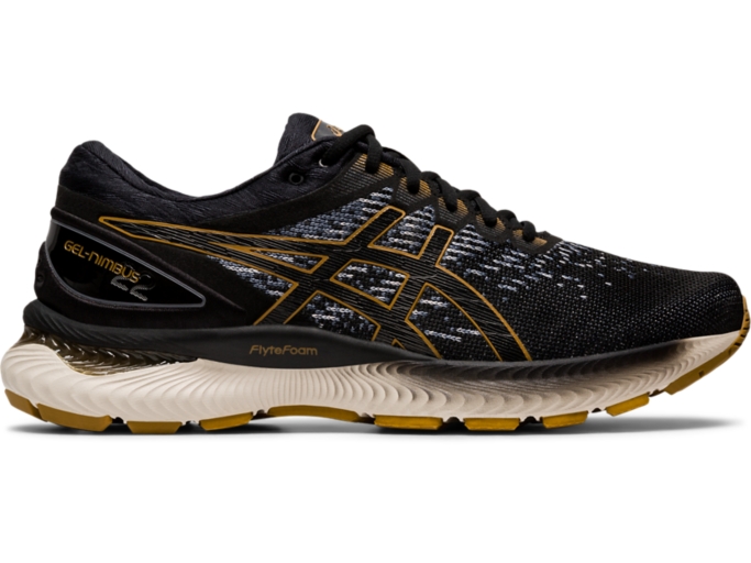 Men's GEL-NIMBUS 22 Knit | Black/Black | Running Shoes | ASICS