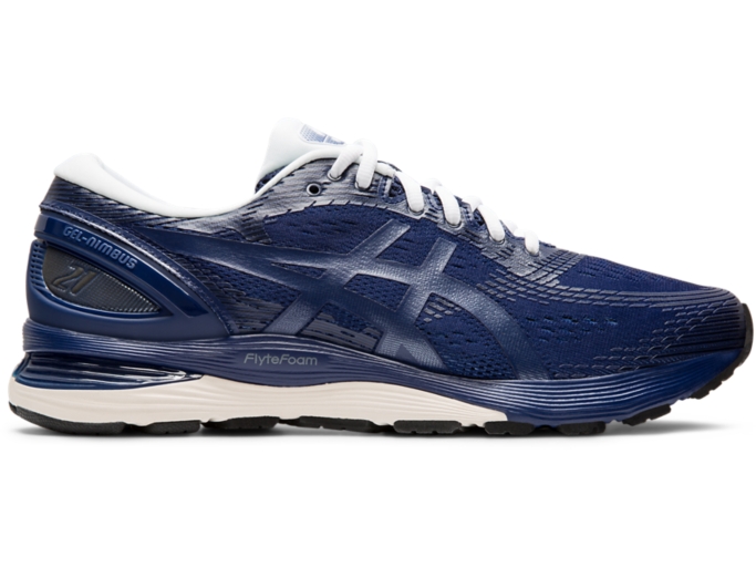 Asics gel nimbus 21 blue sale