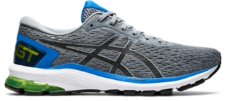 Asics men's gt-1000 7 2e running shoes - grey/black sale