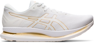 Men's GlideRide | WHITE/PURE GOLD | Run 