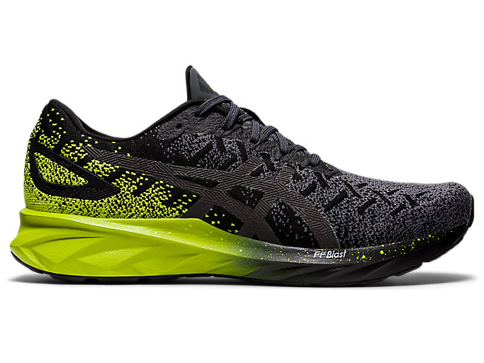 Image 1 of 8 of Men's Black/Lime Zest DYNABLAST™ Chaussures Running Pour Hommes