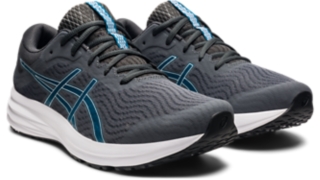 Tenis Asics Patriot 12 Hombre 1011A823.033 Running Gris/Azul