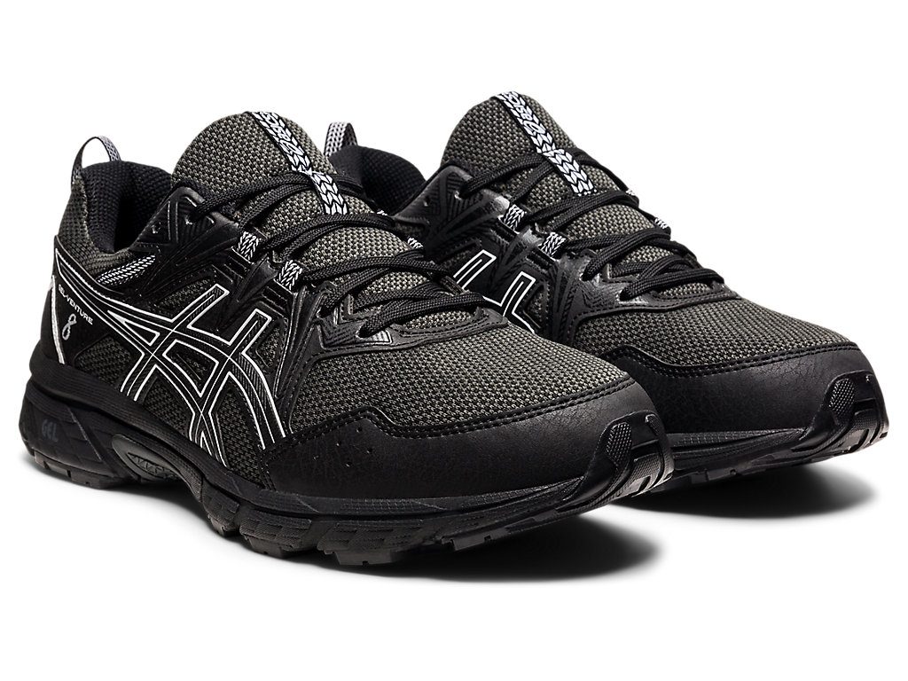 Asics Gel-venture 8 Running Shoes in Black for Men Save 62% Mens Trainers Asics Trainers 