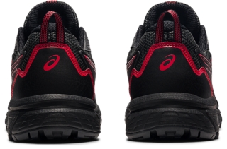 Men's GEL-VENTURE | Black/Electric Red Trail Running Shoes | ASICS