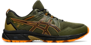 mens green asics