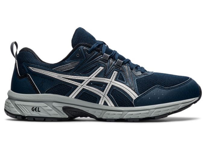 Men's GEL-VENTURE 8 | French Blue/Pure Silver | Trail Running Shoes | ASICS