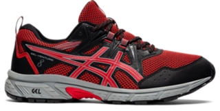 Men's GEL-VENTURE 8 | Fiery Red/Sheet Rock | Trail Running Shoes | ASICS