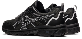 Men's GEL-VENTURE 8 EXTRA WIDE | Black/White | Trail Running Shoes