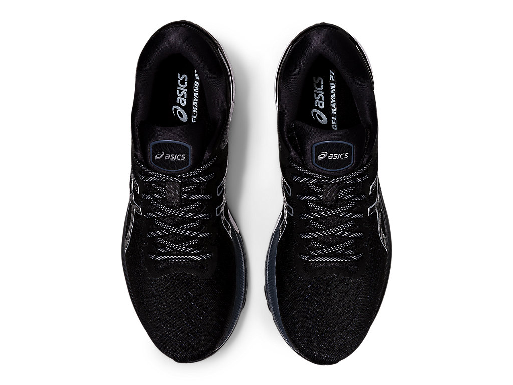 تصريف Men's GEL-KAYANO 27 (2E) | Black/Pure S Ilver | Running Shoes | ASICS تصريف